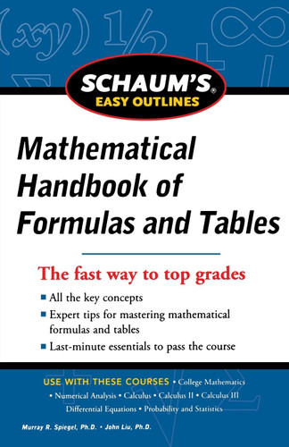 Schaum's Easy Outline of Mathematical Handbook of Formulas and Tables