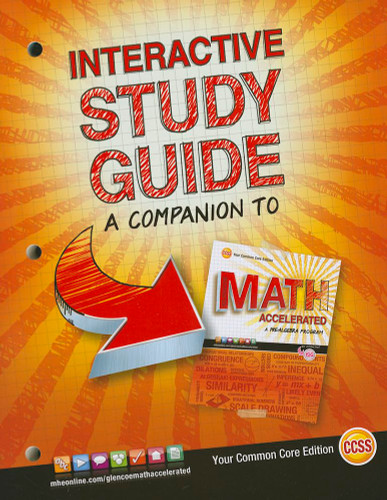 Glencoe Math Accelerated Interactive Study Guide