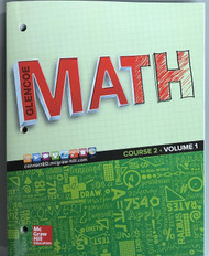 Glencoe Math 2016 Course 2 Student Edition Volume 1