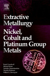 Extractive Metallurgy of Nickel Cobalt and Platinum Group Metals
