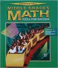 Middle Grades Math Student Edition Course 3 2001c