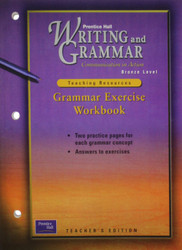 Writing and Grammar Communication in Action: Grammar Exercise