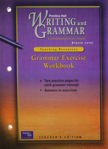 Writing and Grammar Communication in Action: Grammar Exercise