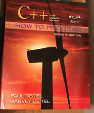 C++ How to Program