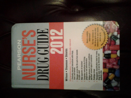 Pearson Nurse's Drug Guide 2012