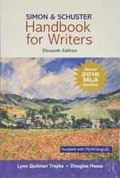 Simon & Schuster Handbook for Writers MLA Update Edition