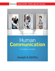 Human Communication: The Basic Course