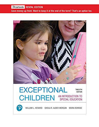 Exceptional Children: An Introduction to Special Education