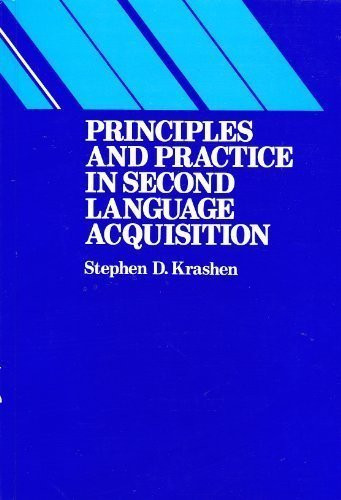 Principles and Practice in Second Language Acquisition