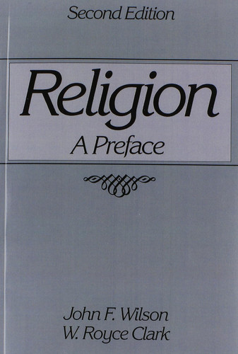 Religion: A Preface