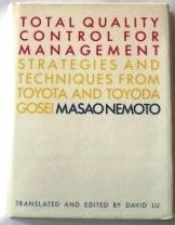 Total Quality Control for Management: Strategies and Techniques from