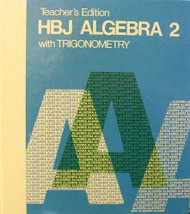 HBJ Algebra 2 With Trigonometry: (Teacher's Edition)