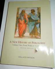 A New History of Philosophy Volume I: From Thales to Ockham