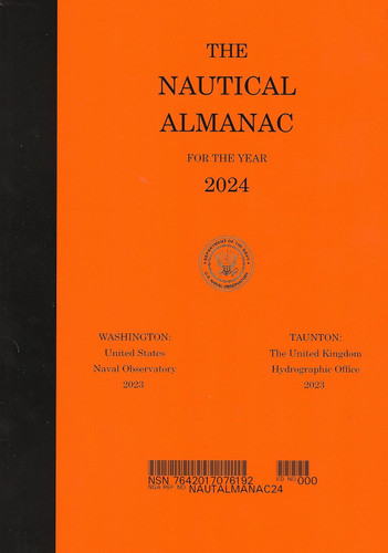 Nautical Almanac 2024 (Nautical Almanac For the Year)