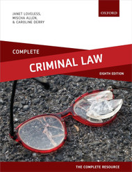 Complete Criminal Law: Text Cases and Materials