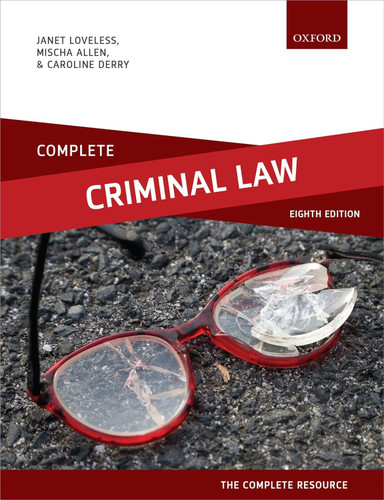 Complete Criminal Law: Text Cases and Materials