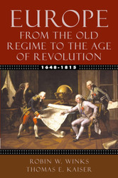 Europe 1648-1815: From the Old Regime to the Age of Revolution