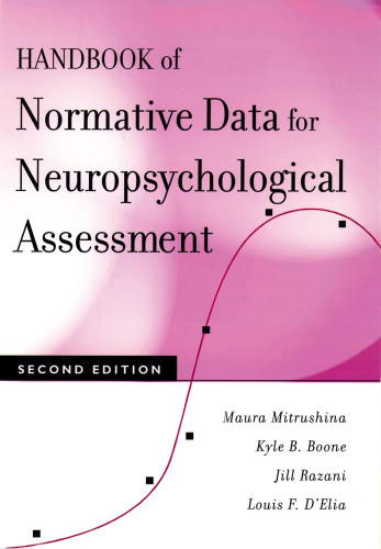 Handbook of Normative Data for Neuropsychological Assessment