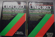 The Shorter Oxford English Dictionary (Plain)