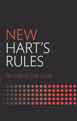 New Hart's Rules: The Oxford Style Guide