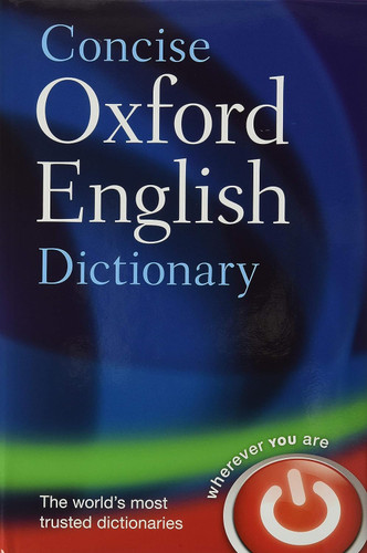 Concise Oxford English Dictionary: Main edition