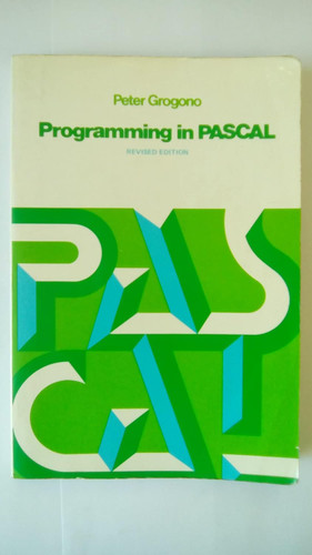 Programming in PASCAL