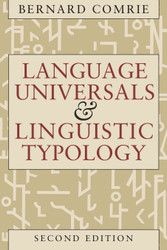 Language Universals and Linguistic Typology