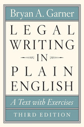 Legal Writing in Plain English:A Text with Exercises