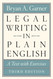 Legal Writing in Plain English:A Text with Exercises