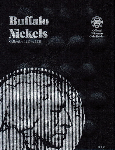 Buffalo Nickels Folder 1913-1938 (Official Whitman Coin Folder)