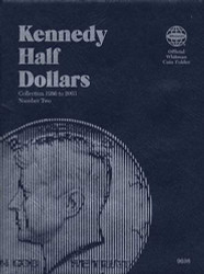 Kennedy Half Dollars Folder 1986-2003