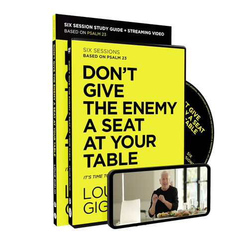 Don't Give the Enemy a Seat at Your Table Study Guide with DVD: It's