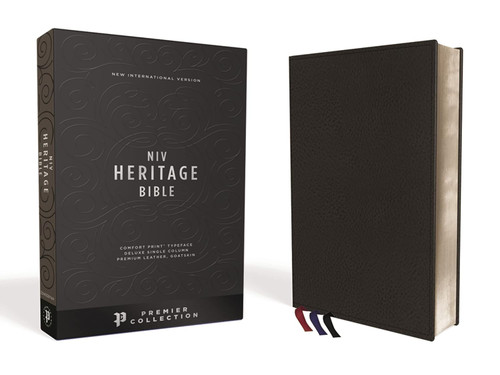NIV Heritage Bible Deluxe Single-Column Premium Goatskin Leather