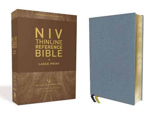 NIV Thinline Reference Bible Large Print Version Thin Bible