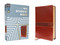 NIV Student Bible Leathersoft Brown Comfort Print
