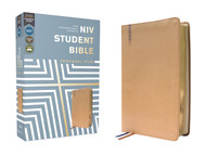 NIV Student Bible Personal Size Leathersoft Tan Comfort Print