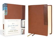 NIV Journal the Word Bible Large Print Leather Bible