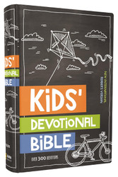 NIrV Kids' Devotional Bible Hardcover: Over 300 Devotions