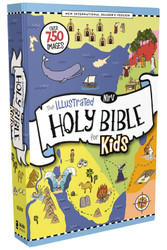 NIrV The Illustrated Holy Bible for Kids Hardcover Full Color Comfort