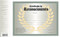 Certificado de Reconocimiento (Spanish Edition)