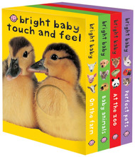 Bright Baby Touch & Feel Boxed Set: On the Farm Baby Animals At the