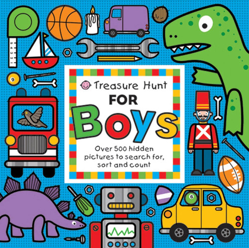 Treasure Hunt for Boys: Over 500 hidden pictures to search for sort