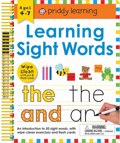 Wipe Clean: Learning Sight Words: Includes a Wipe-Clean Pen and Flash