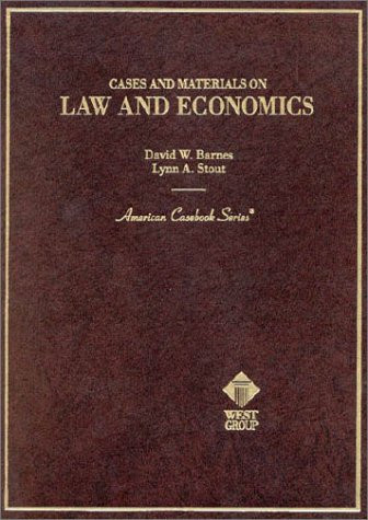 Cases and Materials on Law and Economics