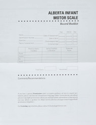 Alberta Infant Motor Scale Score Sheets