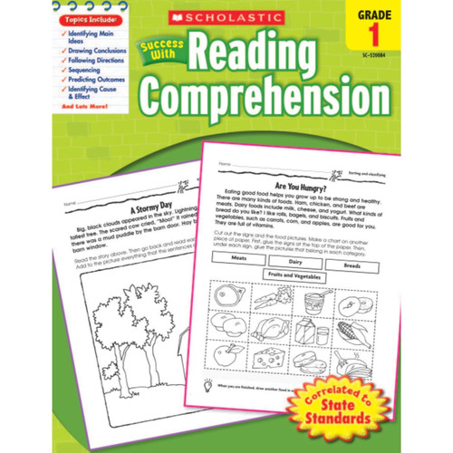 Scholastic Success with Reading Comprehension Grades 1