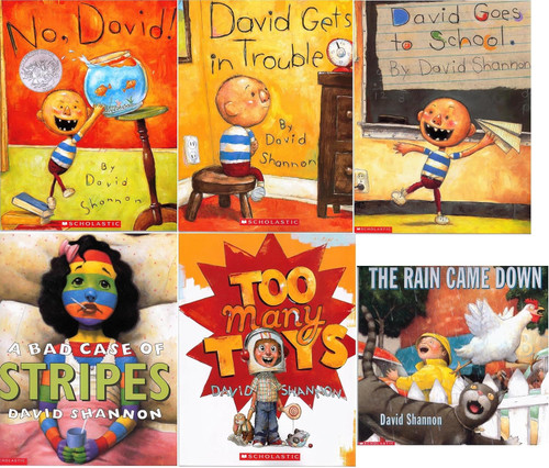 David Shannon Collection Set of 6 Books