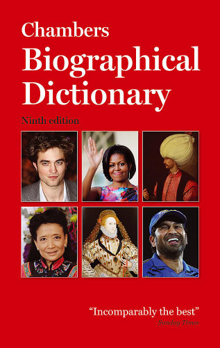 Chambers Biographical Dictionary Paperback