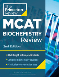 Princeton Review MCAT Biochemistry Review:Complete Content Prep +