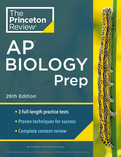 Princeton Review AP Biology Prep 26th Edition